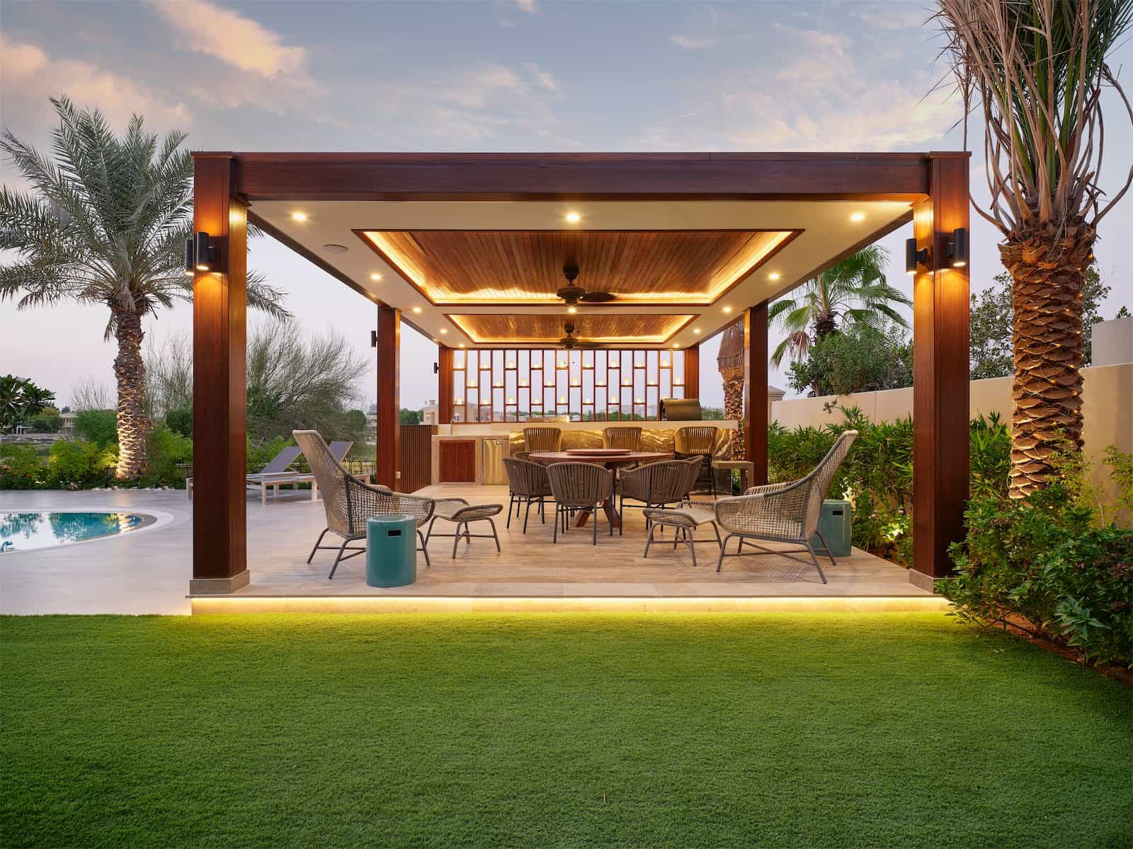 Poolside Gazebo